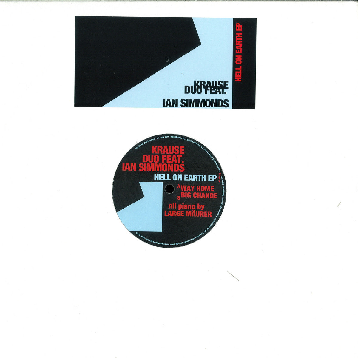 Krause Duo feat. Ian Simmonds  - Hell On Earth Ep