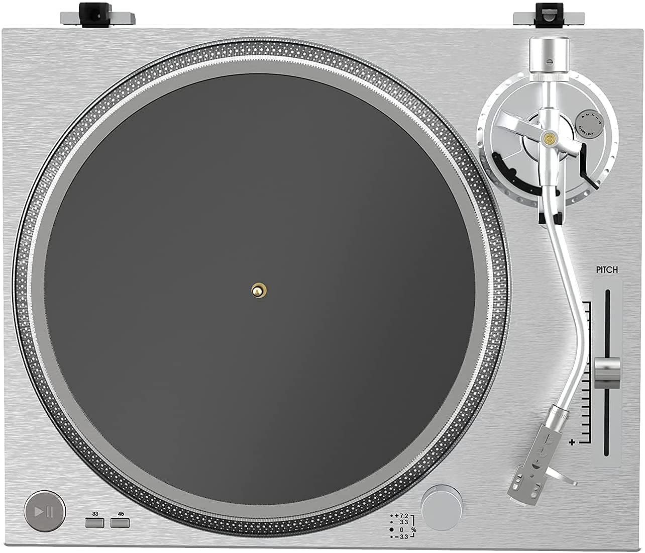 DIGITNOW High Fidelity Belt Drive Turntable, Vinyl Record Player with Magnetic Cartridge, Convert Vinyl to Digital, Variable Pitch Control &Anti-Skate Control